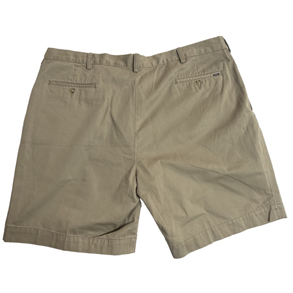 MEN'S RALPH LAUREN POLO CLASSIC CHINO BEIGE SHORTS SIZE 42 RN41381 GOLF SHORT - Picture 2 of 15